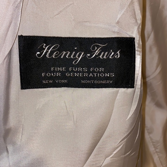 Vintage Henig Fur Coat - Size 16 - Picture 2 of 5